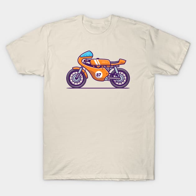 Retro Motorbike T-Shirt by Catalyst Labs